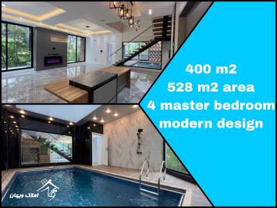 خرید ویلا دوبلکس استخردار 400 متری در محمودآباد