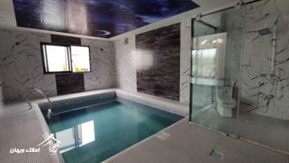 دو دستگاه ویلای فلت مدرن استخردار در محمودآباد